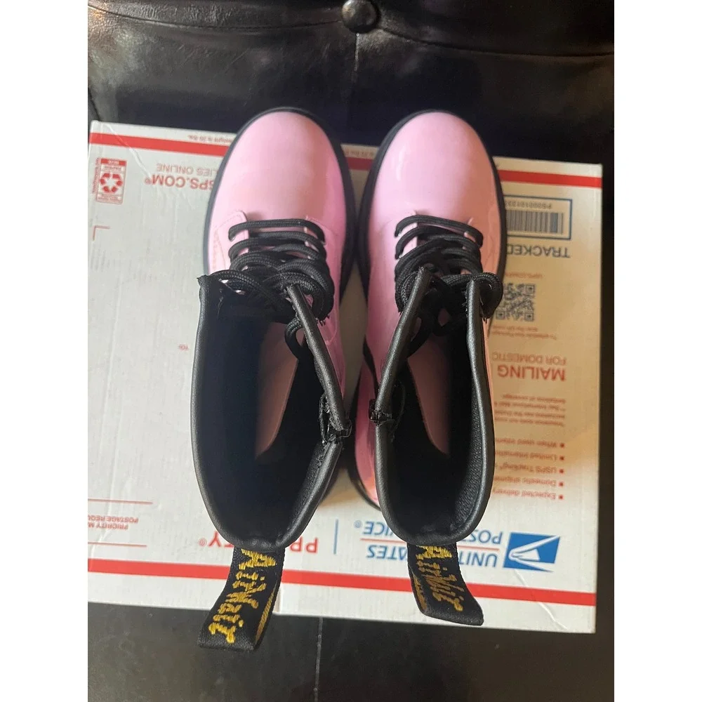 Dr. Martens 1460‎ J Pink Patent Leather